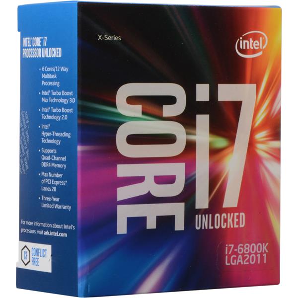 Intel&#174; Core™ i7-6800K Processor (15M Cache, up to 3.60 GHz) 618S